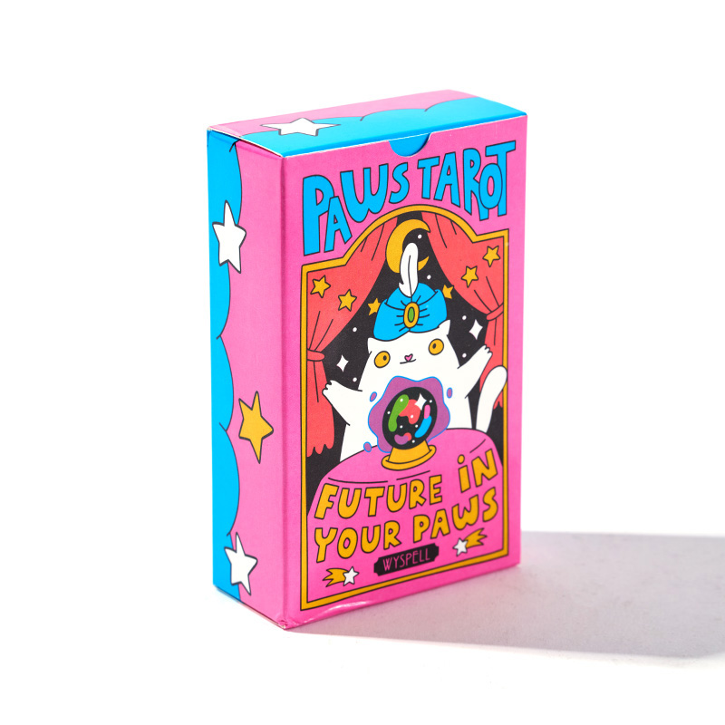 Baraja de meditación espiritual con cartas artísticas del tarot