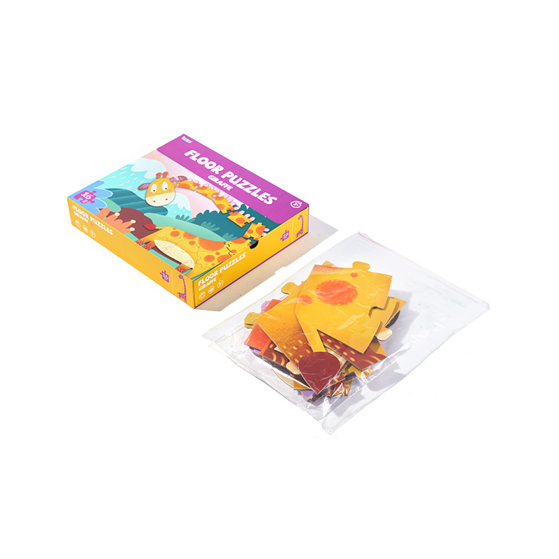 Juego de regalo educativo con rompecabezas de madera para niños