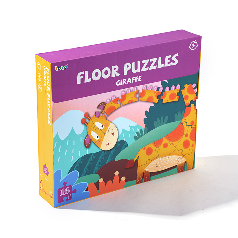 Juego de regalo educativo con rompecabezas de madera para niños