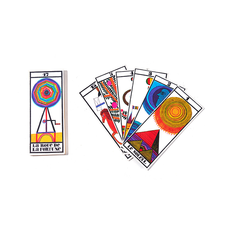 Baraja de guía espiritual con cartas de tarot premium