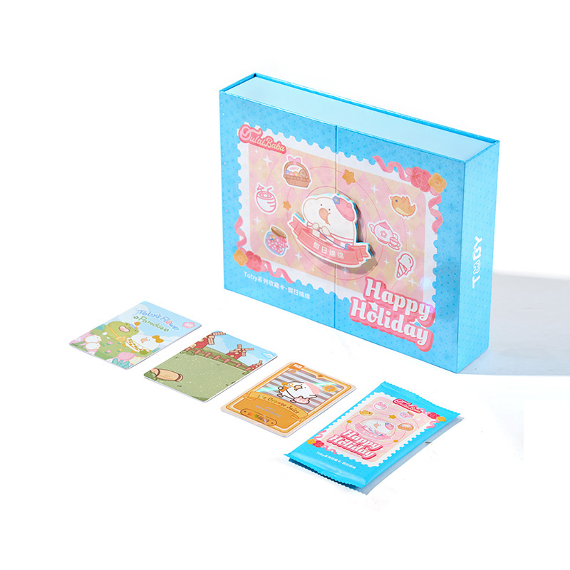 Juego de barajas de cartas coleccionables con tema de héroe