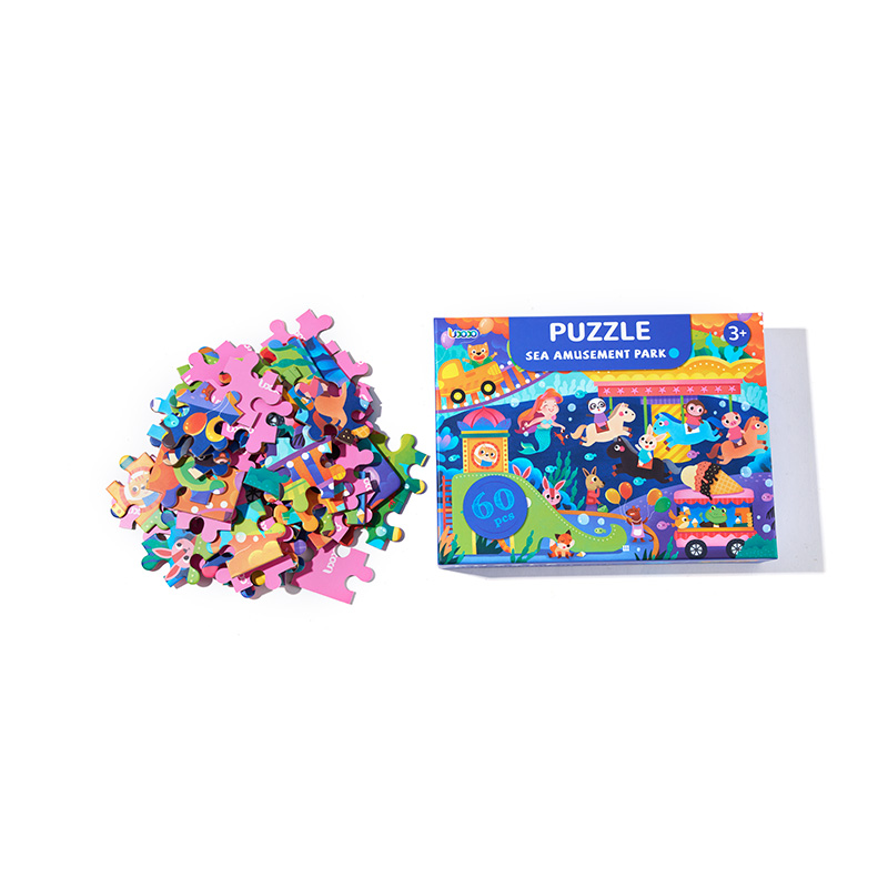 Conjunto de entrenamiento de habilidades cerebrales con rompecabezas creativo para niños