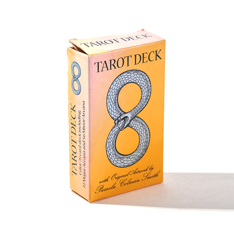 Juego de barajas de adivinación de cartas de tarot clásicas