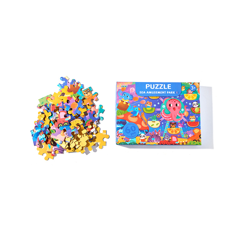 Conjunto divertido de rompecabezas y entrenamiento cerebral para niños