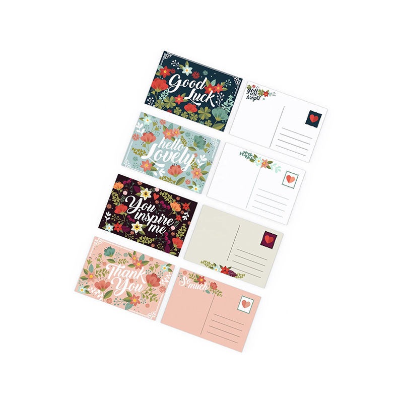 Postales Doodle Floral