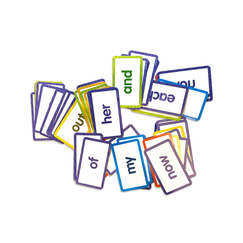 Tarjetas didácticas impresas personalizadas: tarjetas educativas personalizadas de aprendizaje