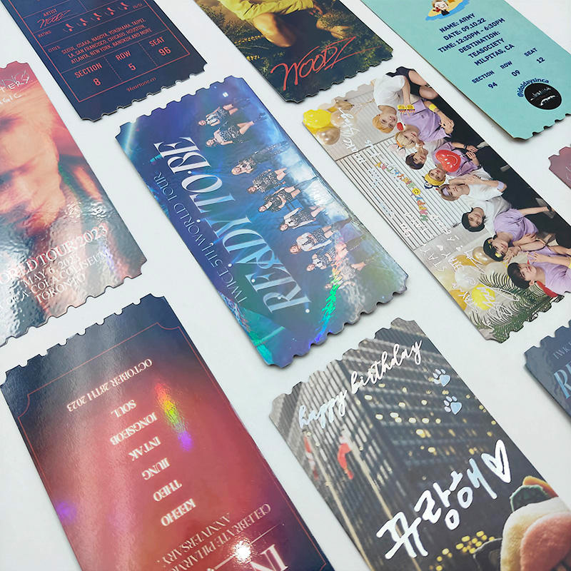 Entradas con láser holográfico de celebridades