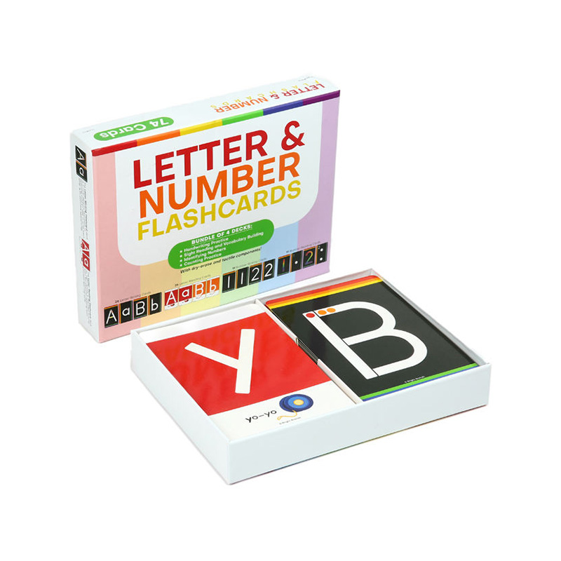 Juego de tarjetas flash personalizadas para jugar y aprender: colección de juegos de cartas educativos