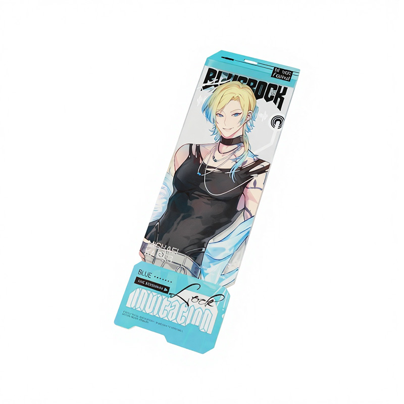 Entradas láser holográficas de anime.