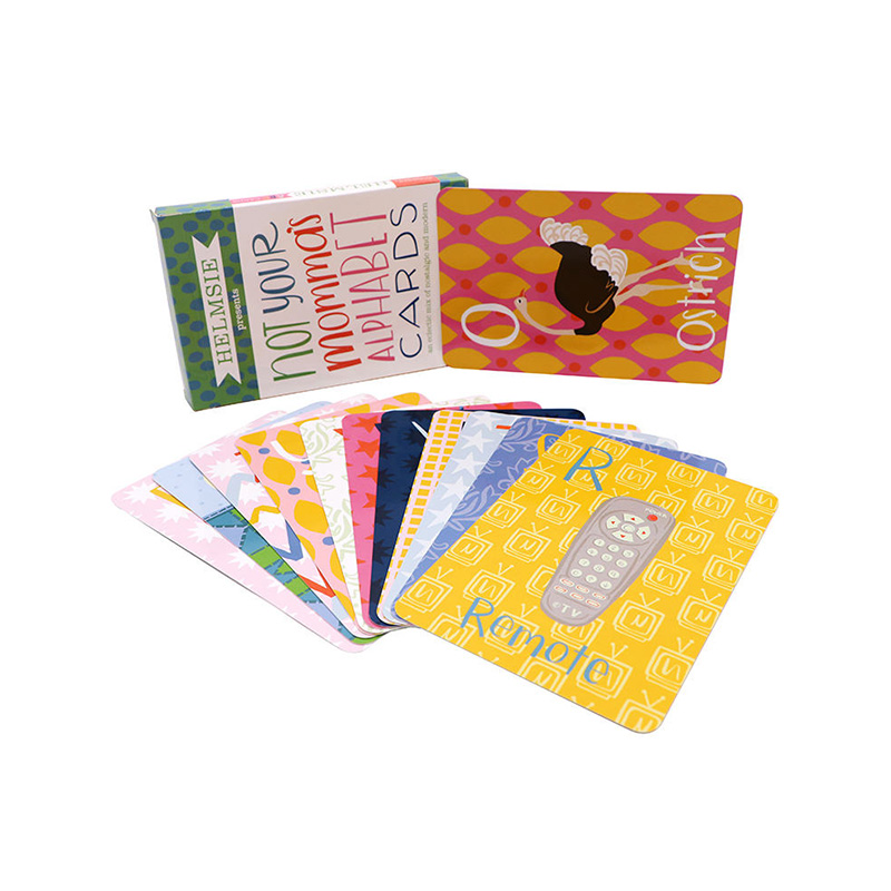 Tarjetas didácticas educativas antiguas y modernas: colección de tarjetas de aprendizaje creativo