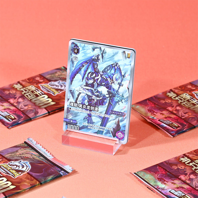 Caja de refuerzo de juego de cartas premium