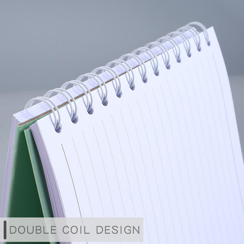 Double Coil Spiral Notebook with Lined Pages
