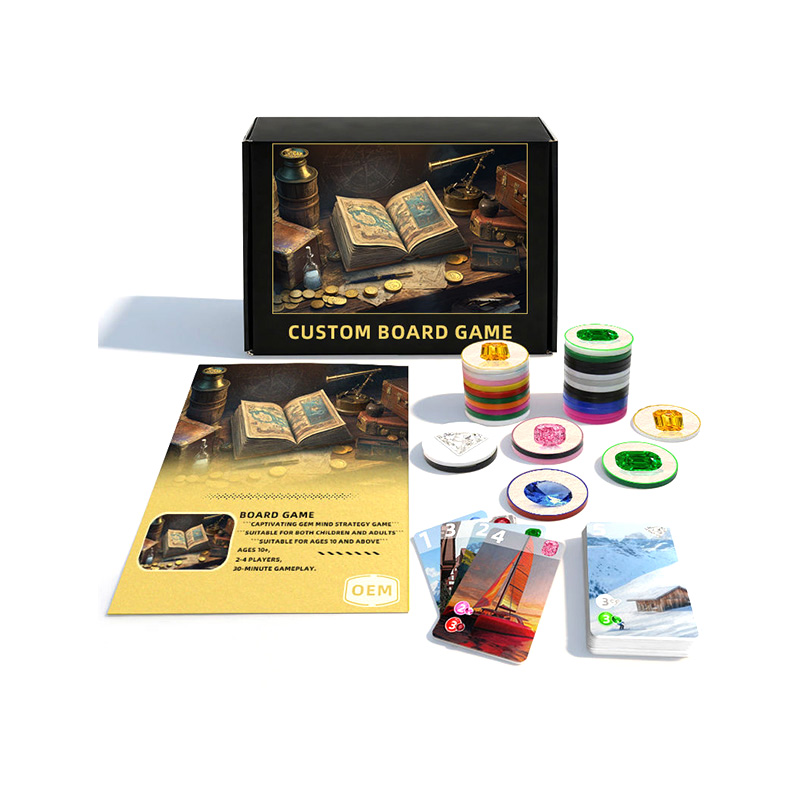Juego de mesa de cartas personalizado