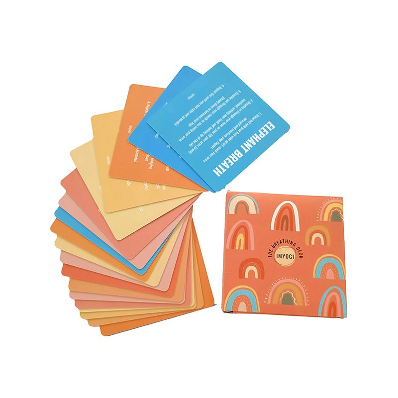 Tarjetas de actividades respiratorias