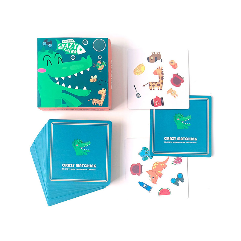 Tarjetas educativas a juego para niños.