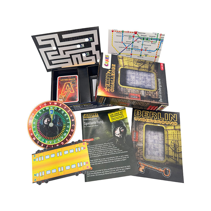 Juego de mesa de sala de escape