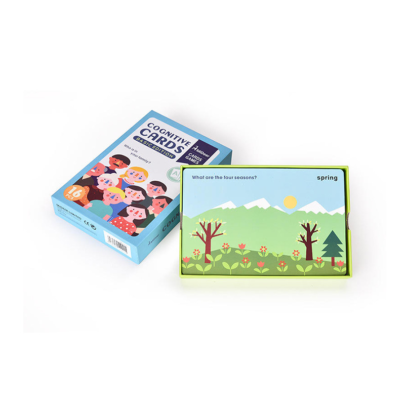 Tarjetas de aprendizaje cognitivo básico