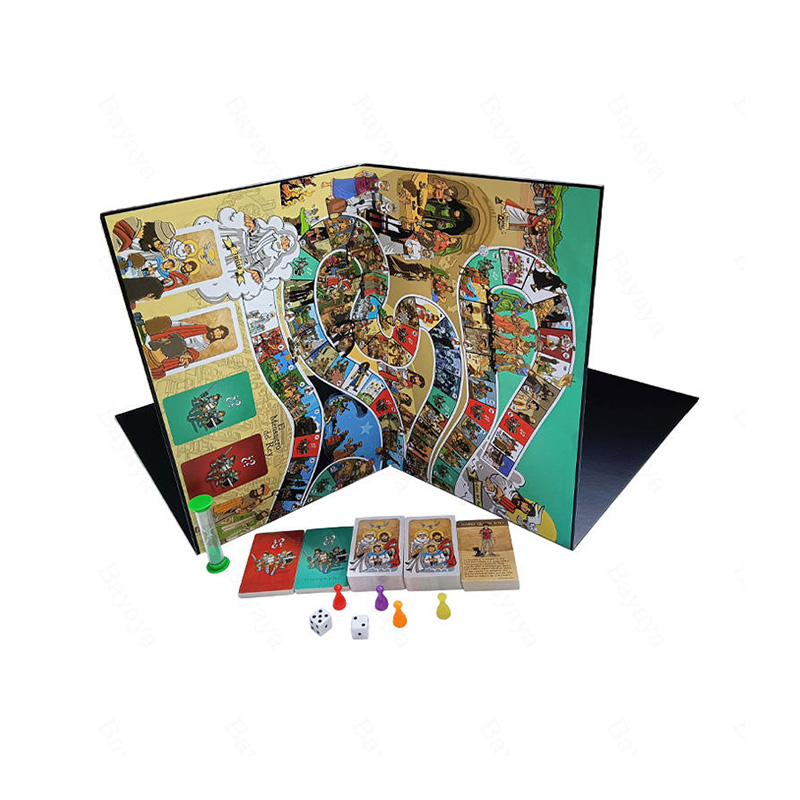 Juego de mesa de estrategia familiar.