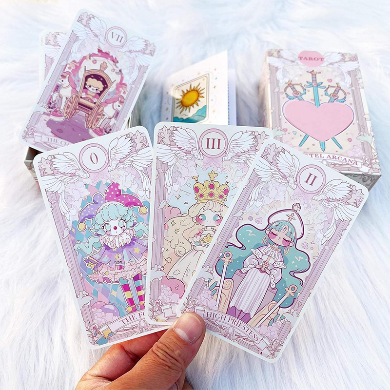 Juego de baraja de cartas del Tarot clasico