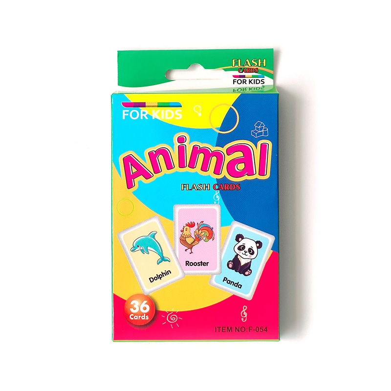 Conjunto de tarjetas flash de aprendizaje temático