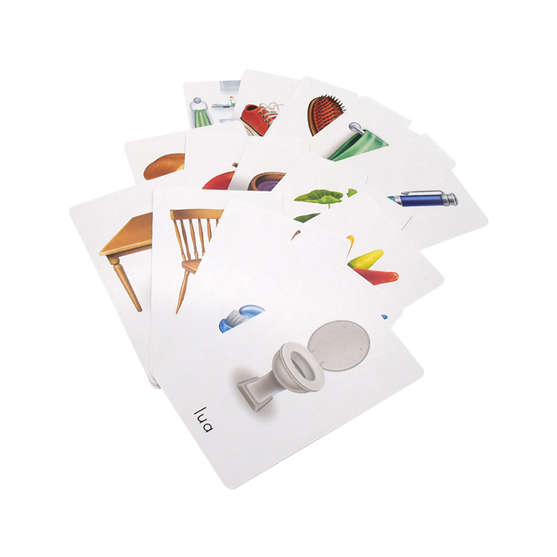 Tarjetas de aprendizaje de reconocimiento de color.