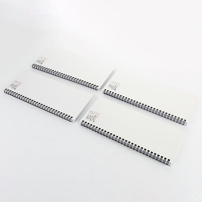 Abstract Memphis Spiral Notebook with Creative Graphic Cover Design