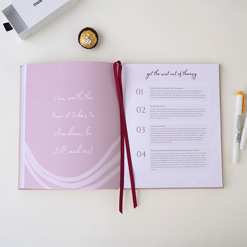 Guided Feminine Energy Journal Notebook