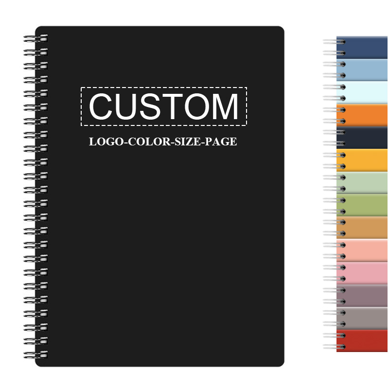 Custom Spiral Notebook with Personalized Cover and Inner Pages