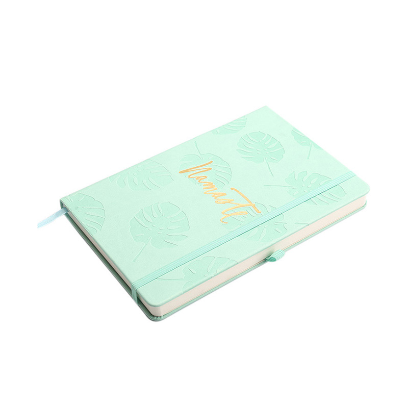 A5 PU Leather Notebook with Elastic Strap and Pen Holder
