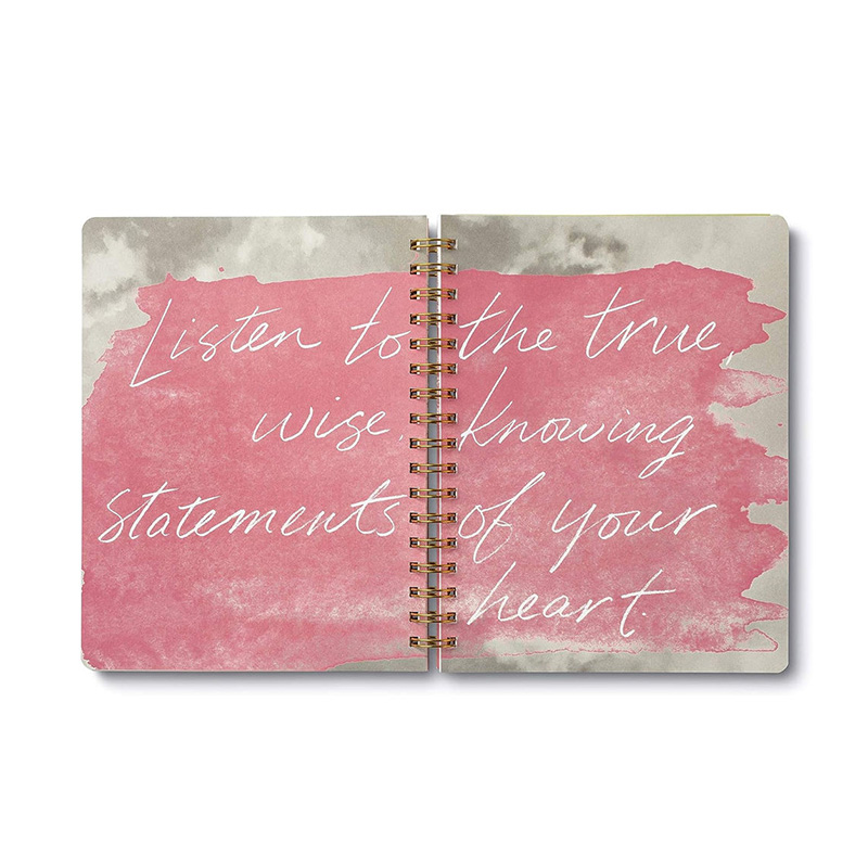 Inspirational Journal Notebook with Artistic Cover Design