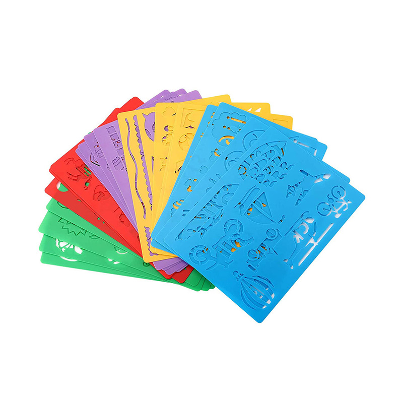 Creative Drawing Template Ruler Set
