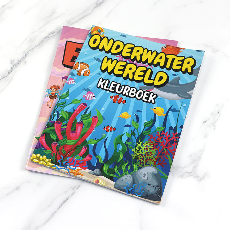 Underwater World Kids Coloring Book
