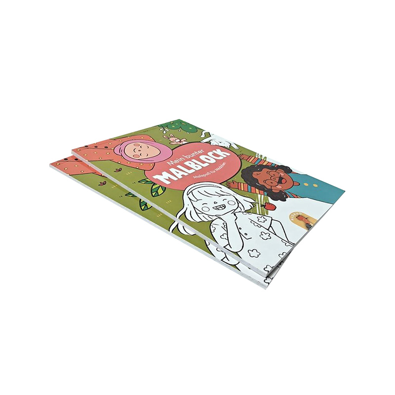 Cartoon Character Kids Coloring Book