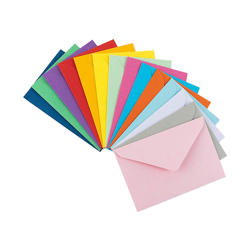 Mini Colorful Envelope Set with Custom Logo Printing