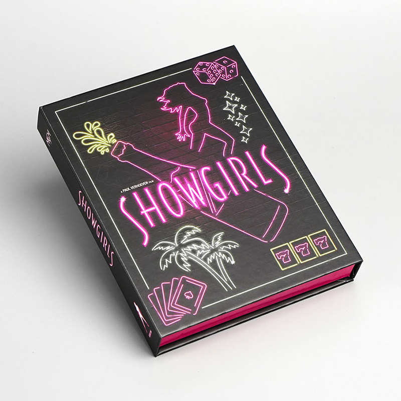 Neon Style Black Gift Box with Retro Poster Collection 